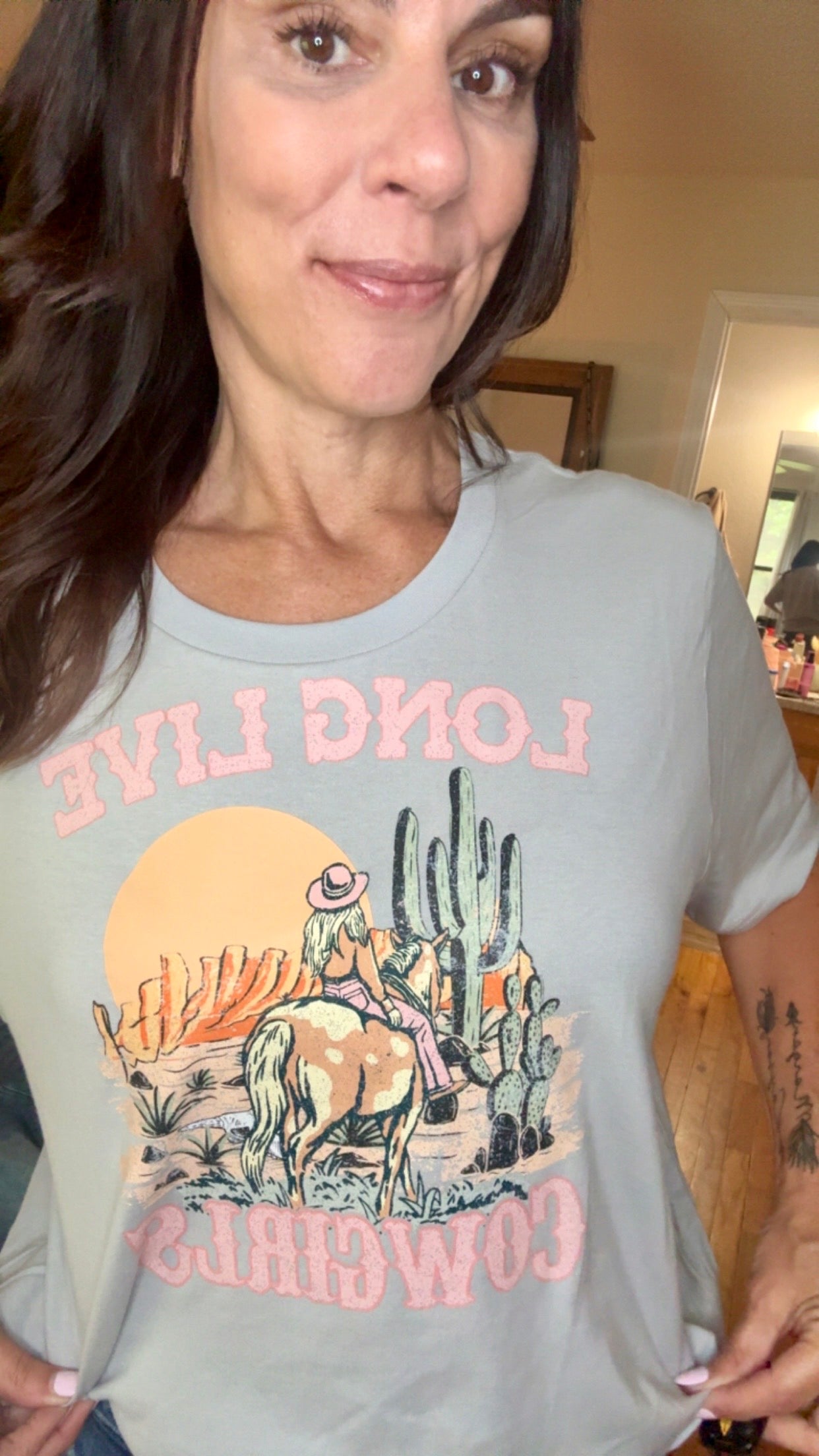 Long Live Cowgirls Graphic Tee