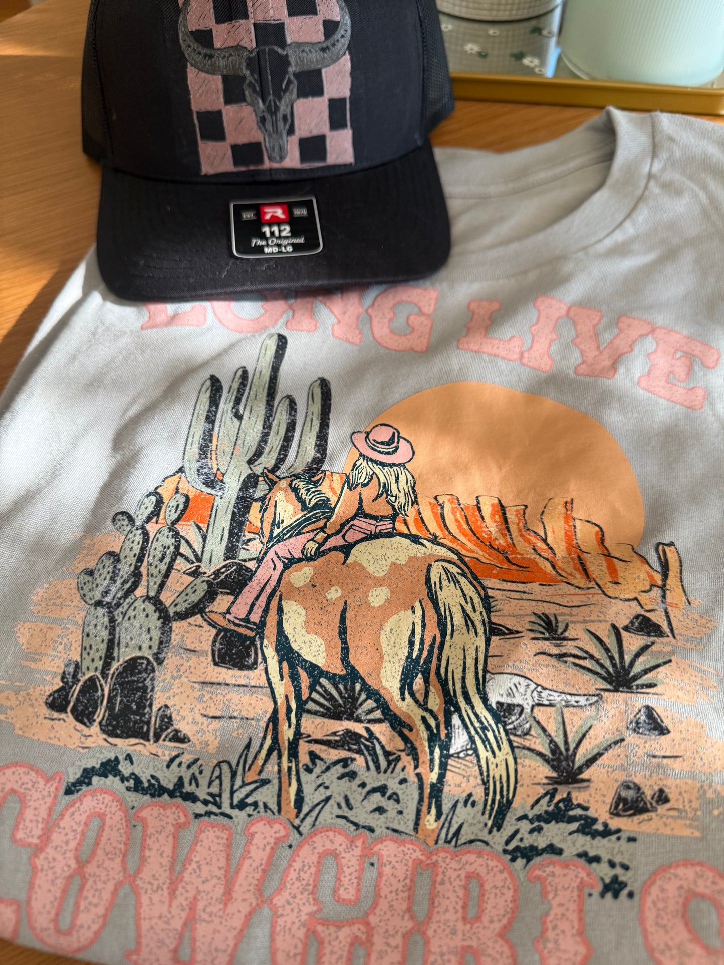 Graphic Tee & Trucker Hat Bundle