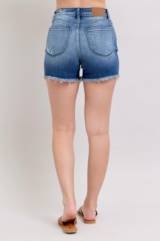 V-front Shorts W Shield Pockets