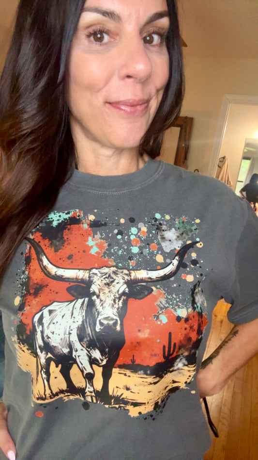 Longhorn Graphic Tee