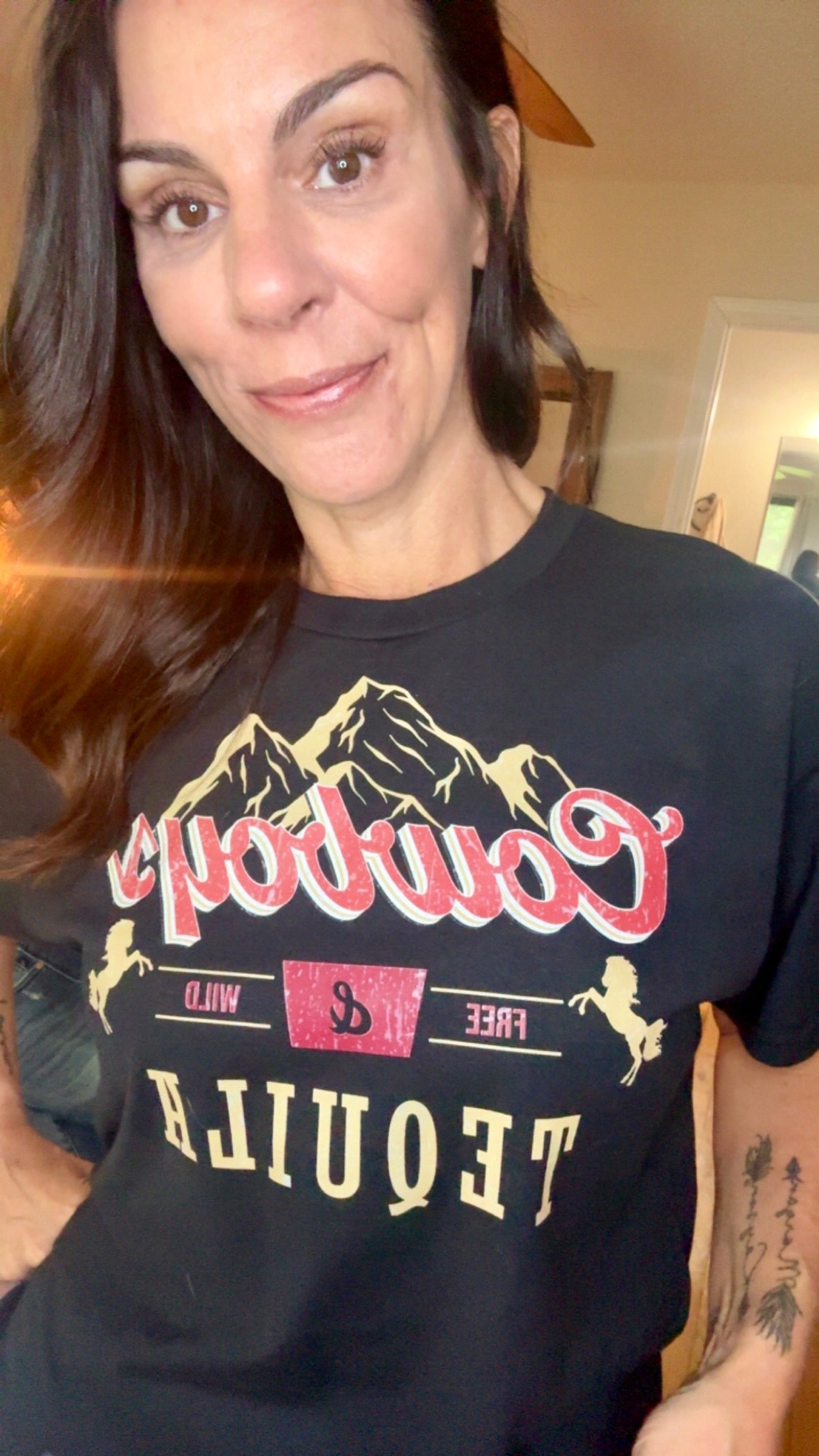 Cowboys & Tequila Graphic Tee
