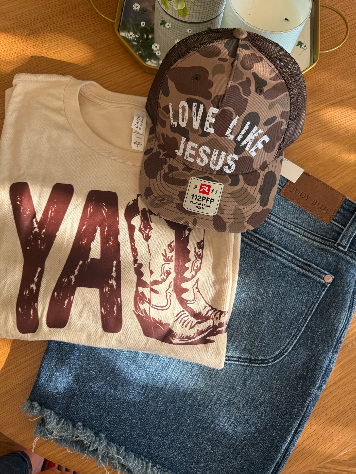 Graphic Tee & Trucker Hat Bundle